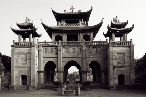 Gate of Ninh Binh church