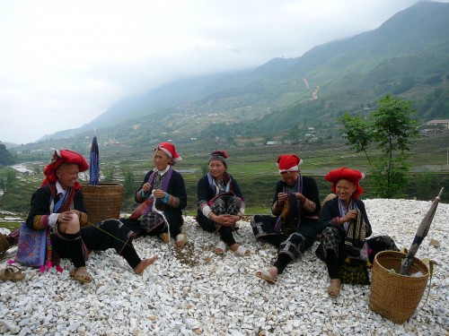 Red Zao Women in Sapa