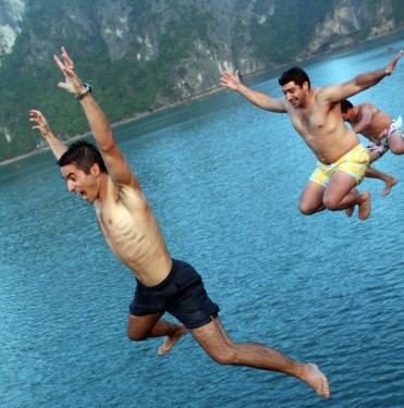 Jump  from Top of Junk
